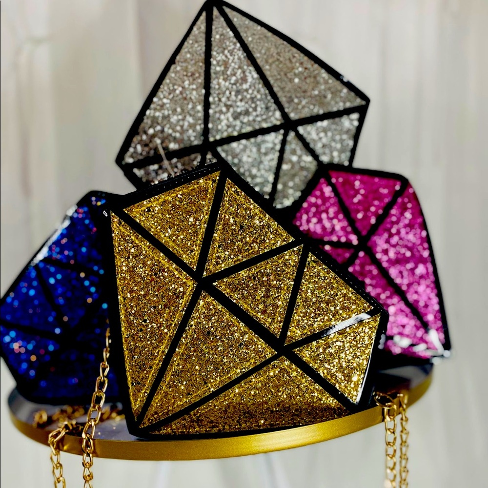Diamond Crossbody Purse